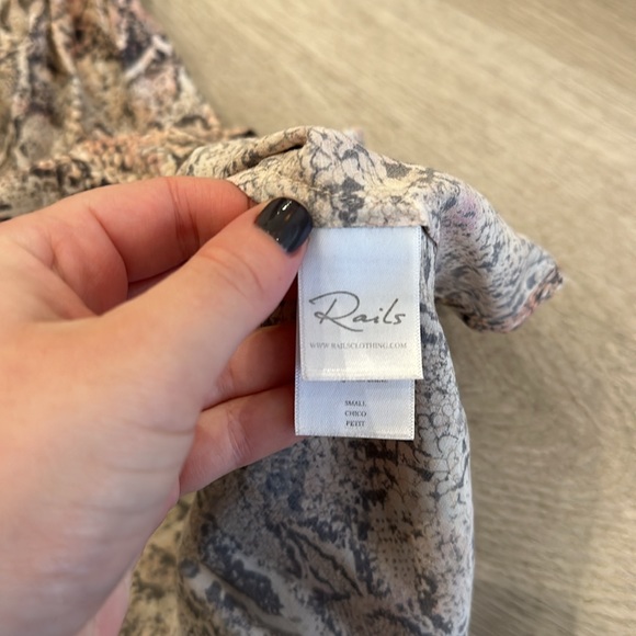 Rails Karla Dress in Watercolor Snake - Picture 7 of 8